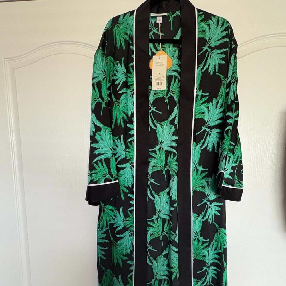 Fe Noel x Target Women's Feathered Palm Print Kimono Sz S